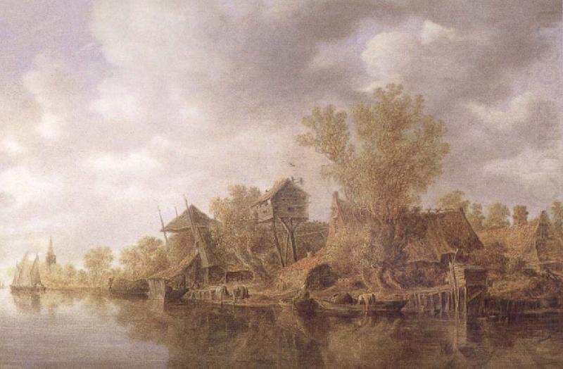 River Landscape, Jan josephsz van goyen